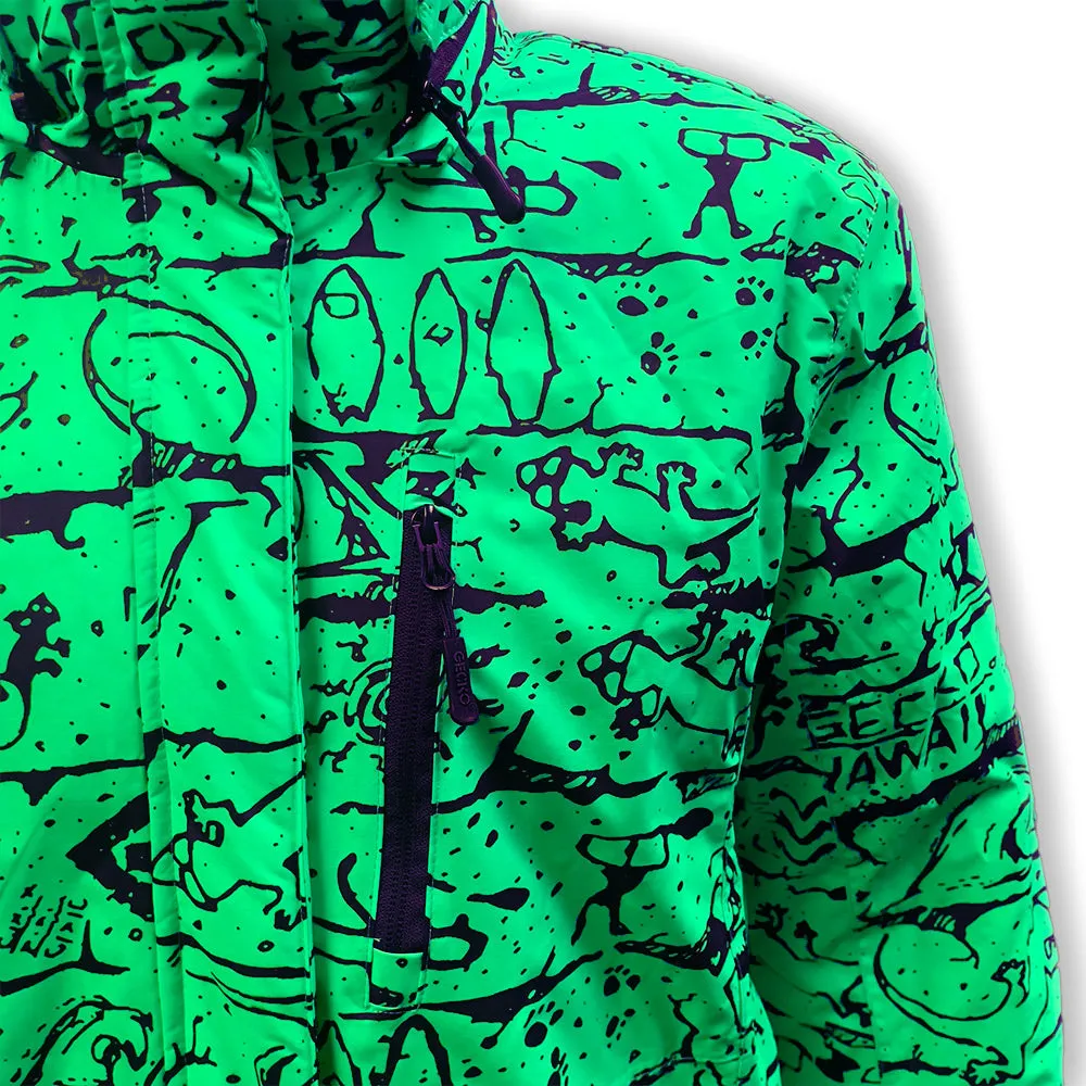 1980's Retro Jacket - Screamin' Neon Green - Pre-Order