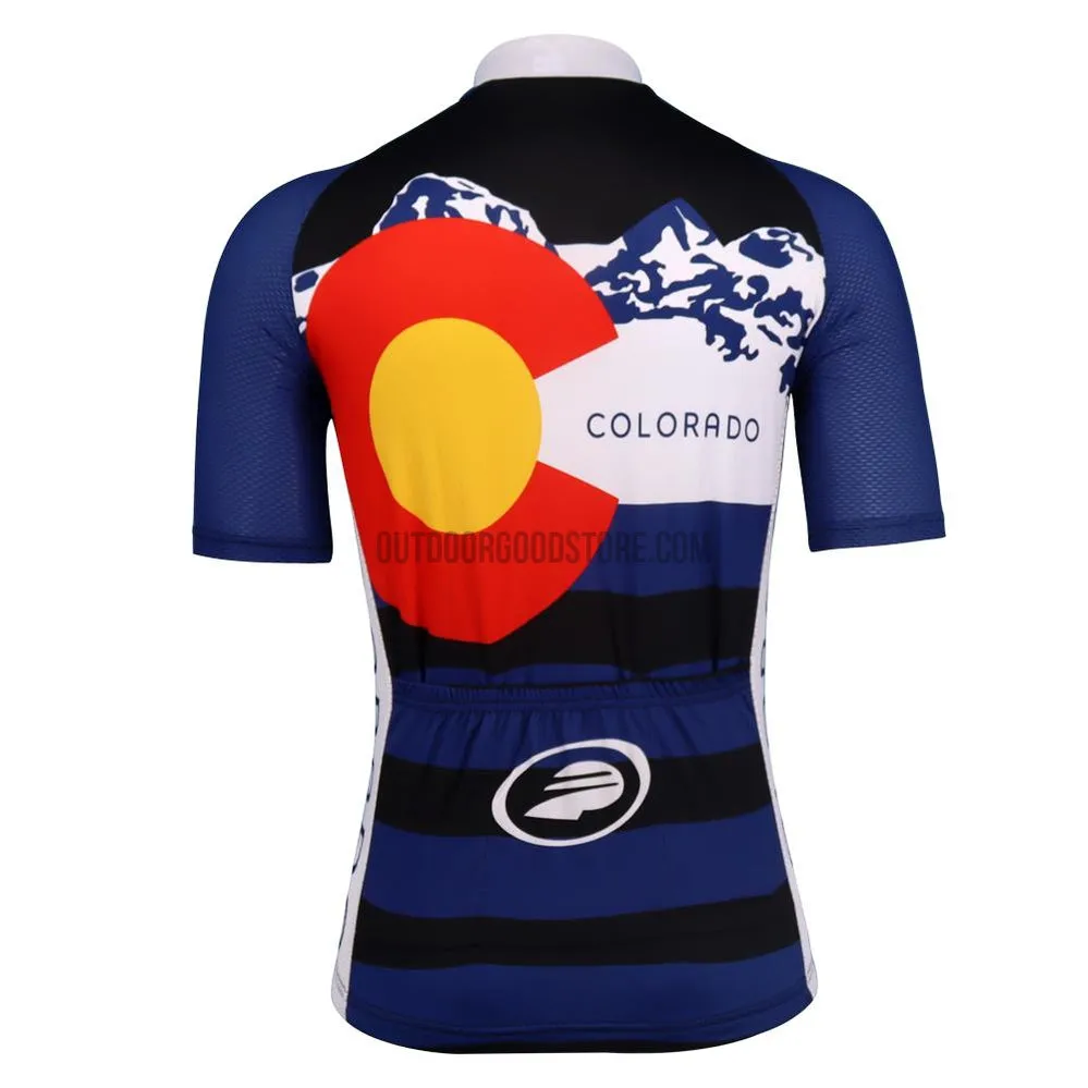 2022 Colorado Striped Retro Cycling Jersey