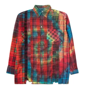 7 CUTS FLANNEL TIE DYE SHIRT FW20 10