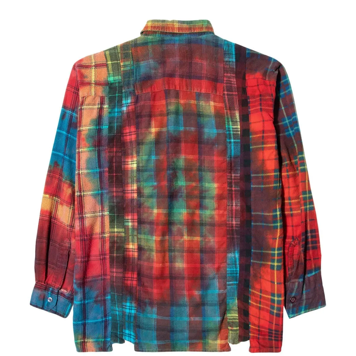 7 CUTS FLANNEL TIE DYE SHIRT FW20 10