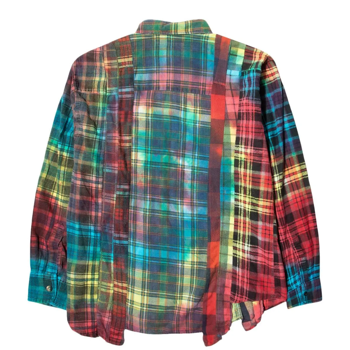 7 CUTS FLANNEL TIE DYE SHIRT FW20 15