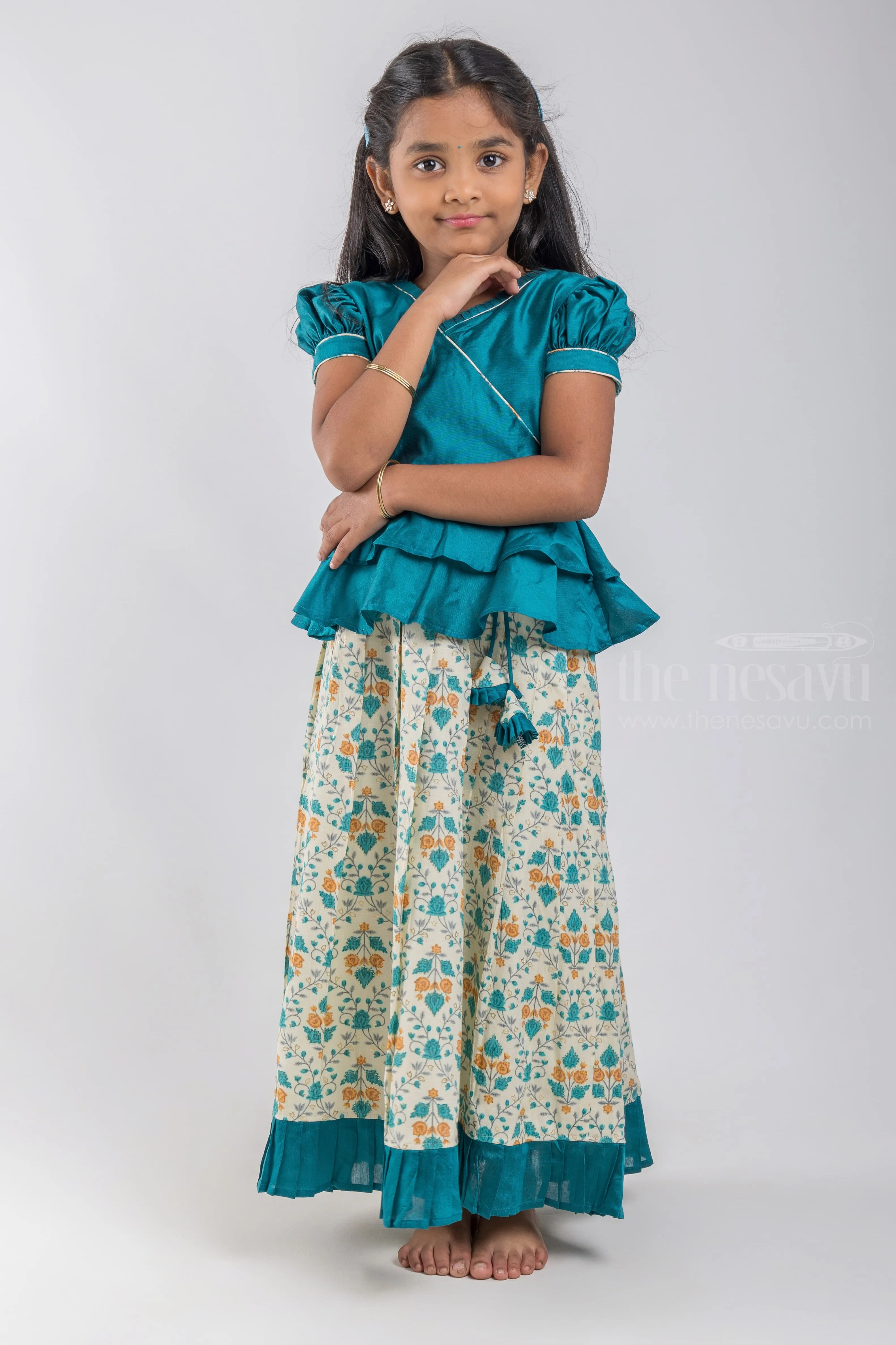 Affordable Daily Wear Pattu Langa Quality Meets Value