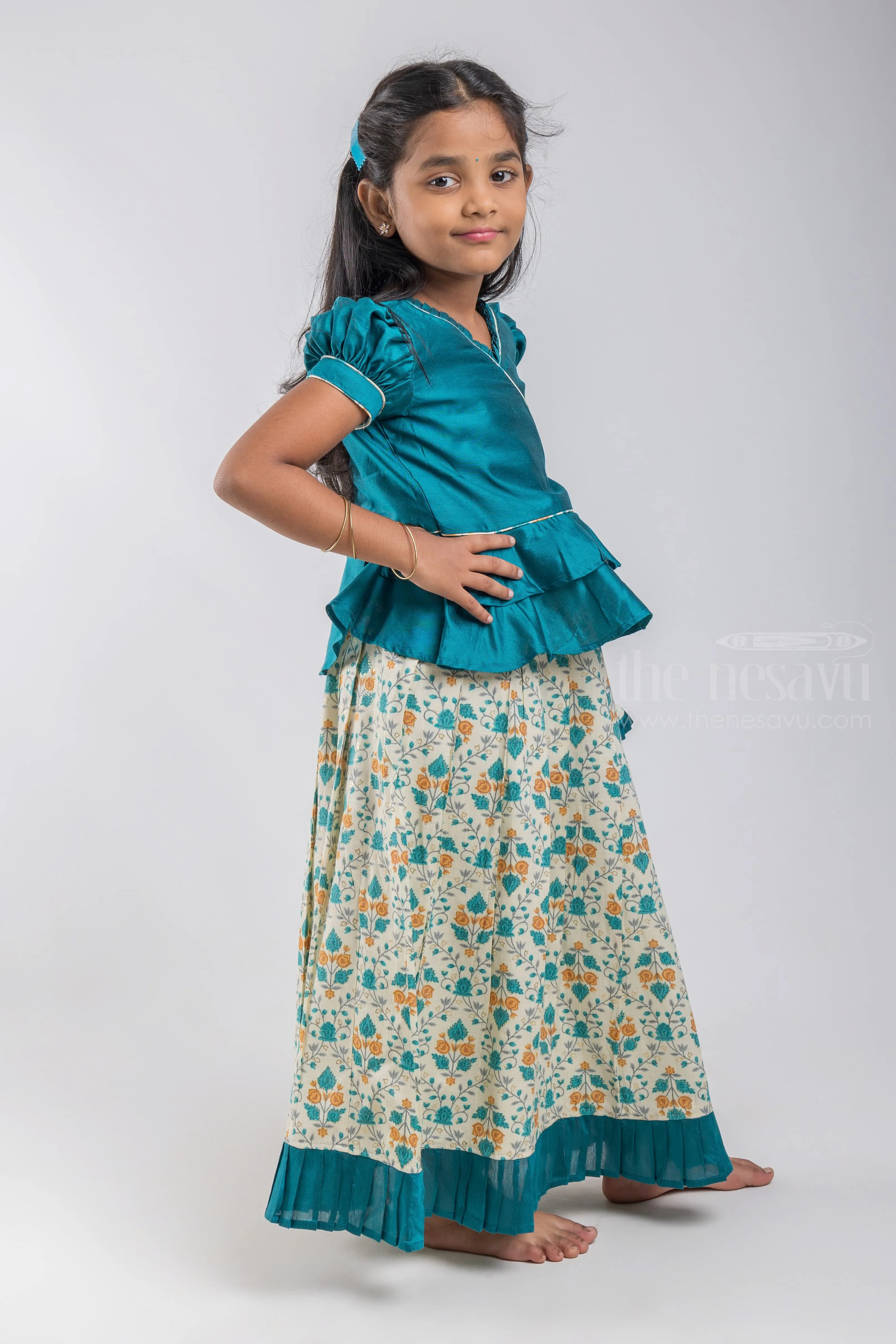 Affordable Daily Wear Pattu Langa Quality Meets Value