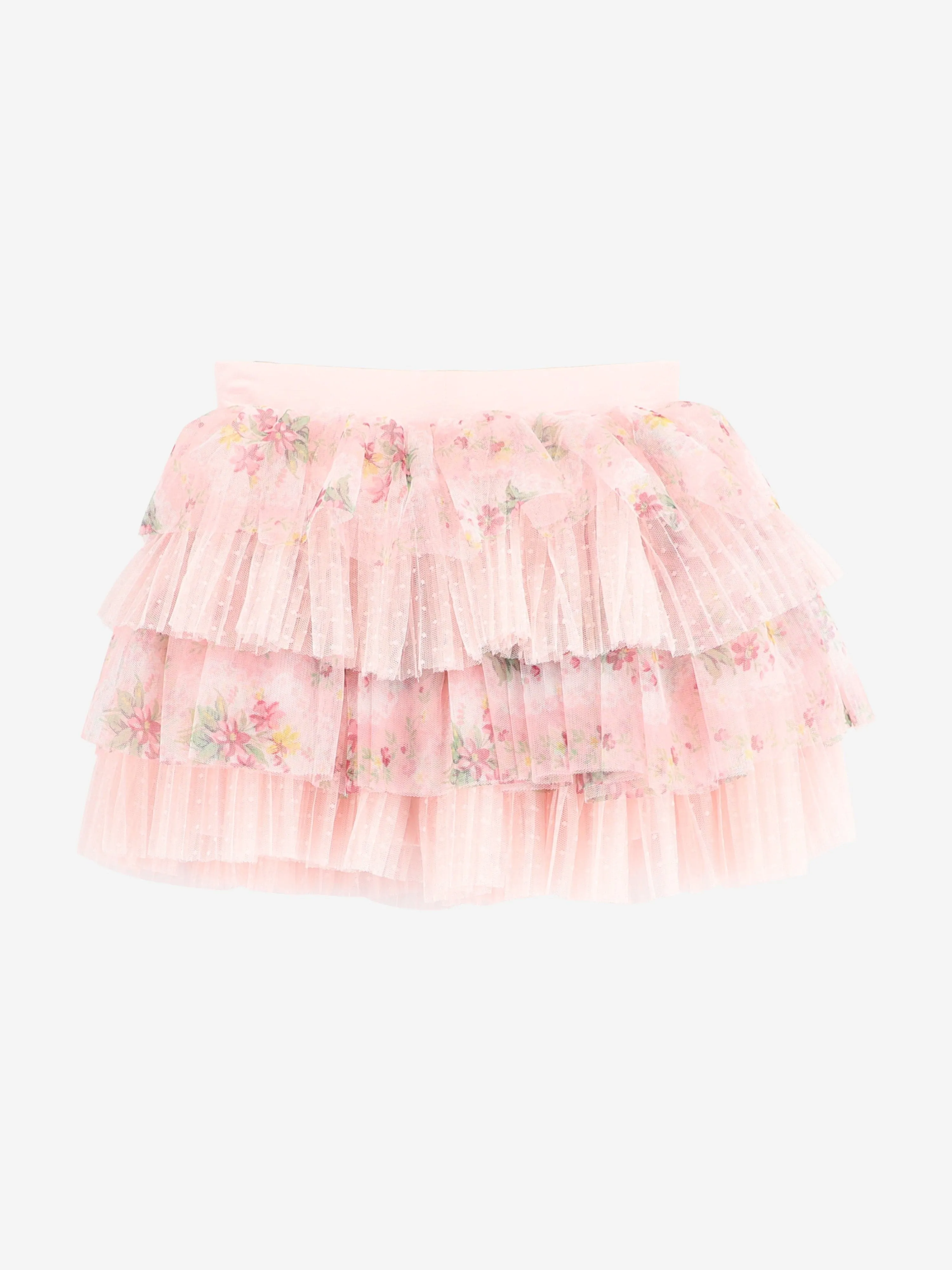 Angels Face Girls Abbie Floral Skirt in Pink