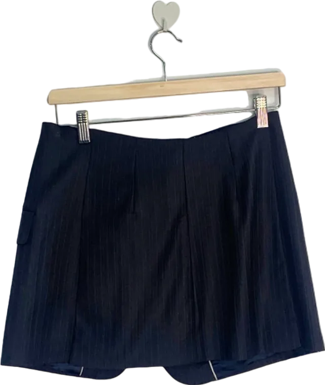 ARCHIVE Black Pleated Skirt UK 10