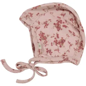 Baby Rib Cap Wool - rose flowers