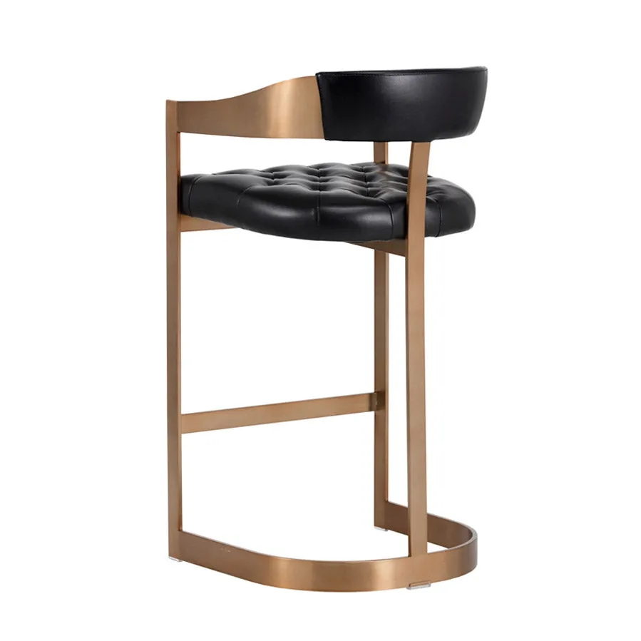 Beaumont Black Stool