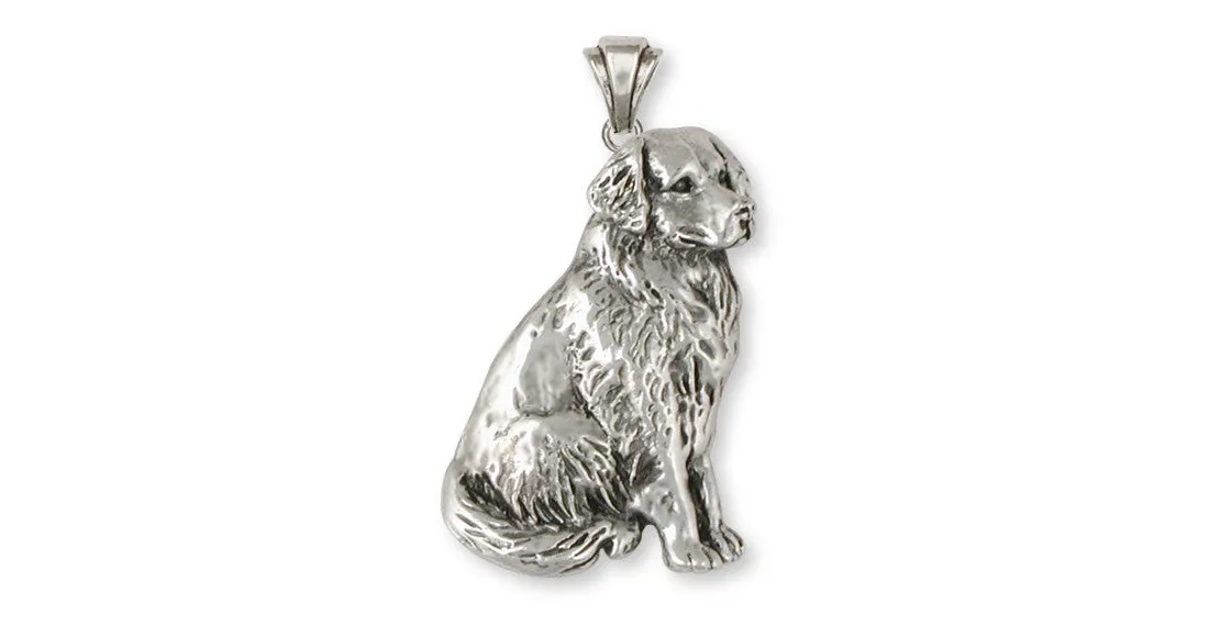 Bernese Mountain Dog Pendant Jewelry Sterling Silver Handmade Dog Pendant BMD1-P