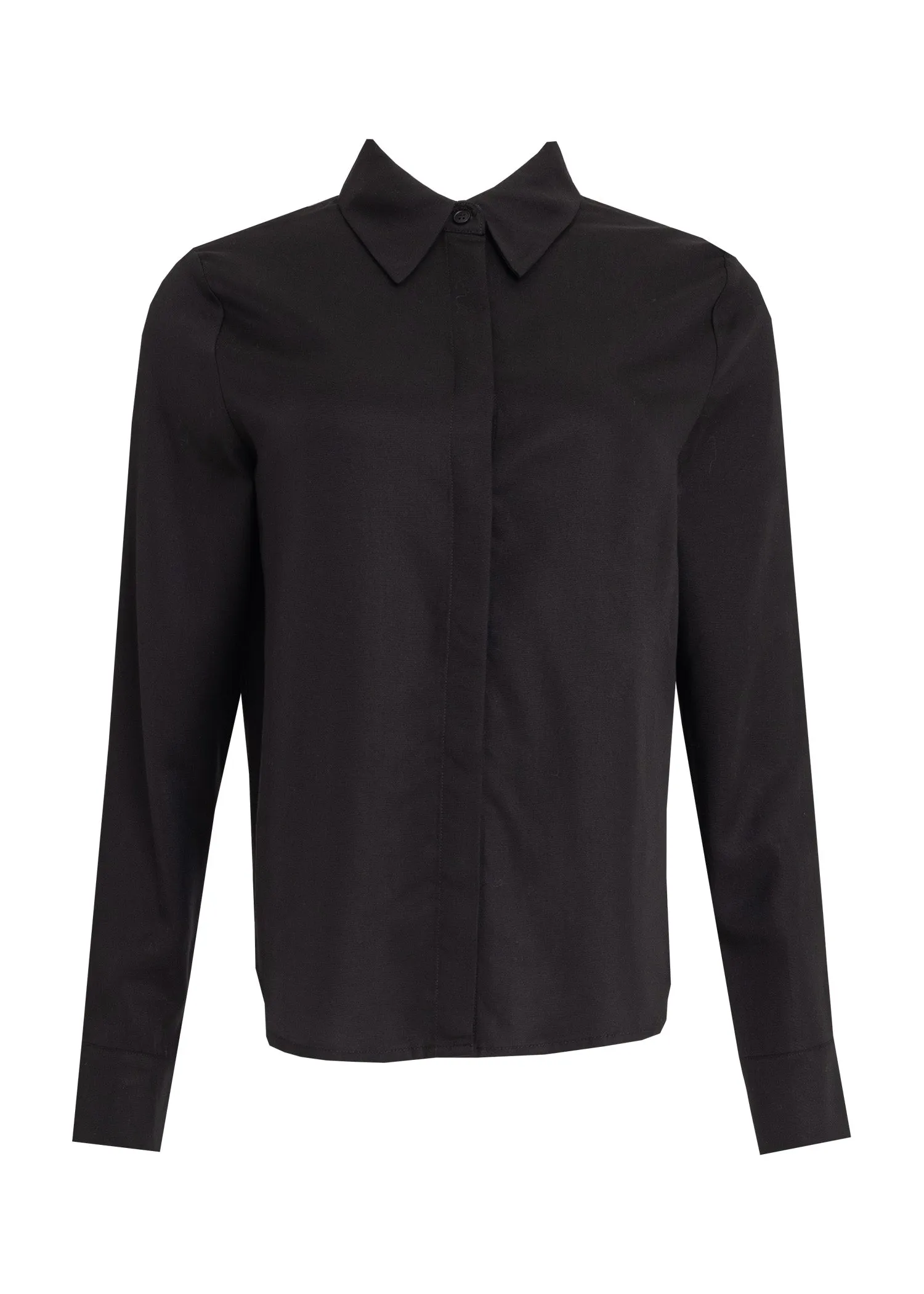 Black Basic Blouse