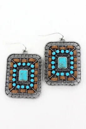 Cedar Lake Rectangle Earrings