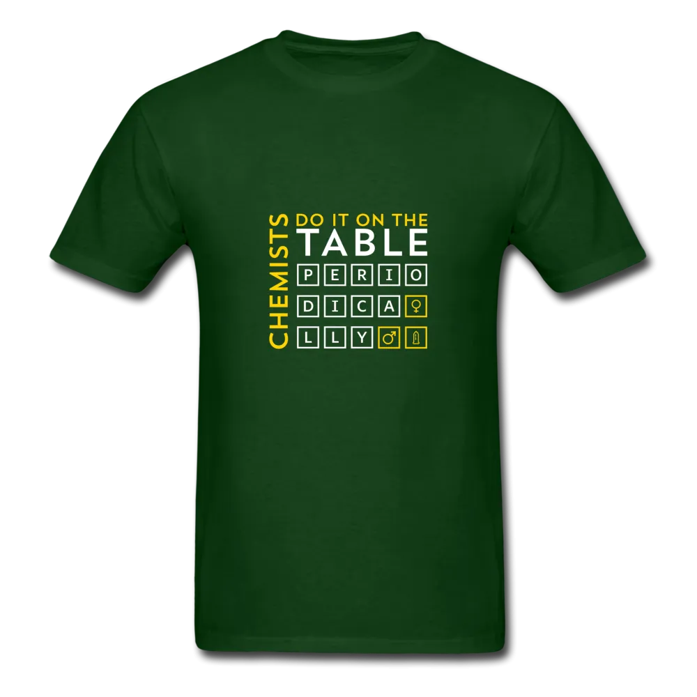 Chemists Do It On The Table Periodically Men's T-Shirt