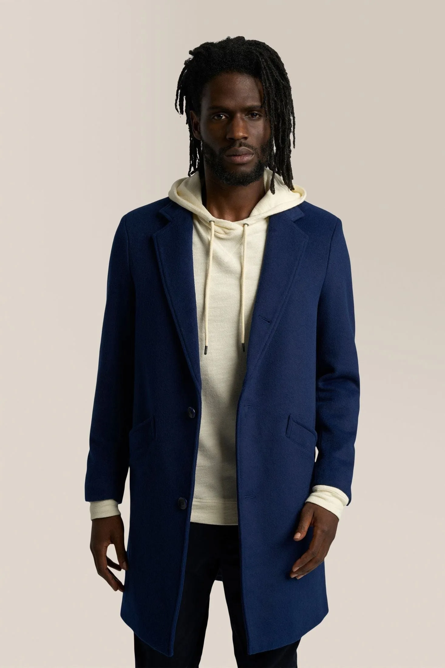 City Wool Coat | Stretch Wool