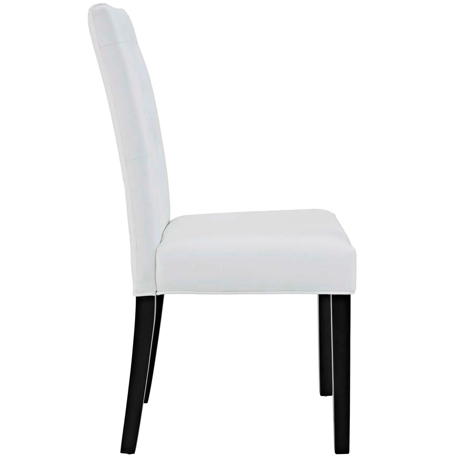 Confer Dining Side Chair Vinyl Set of 2 by Modway