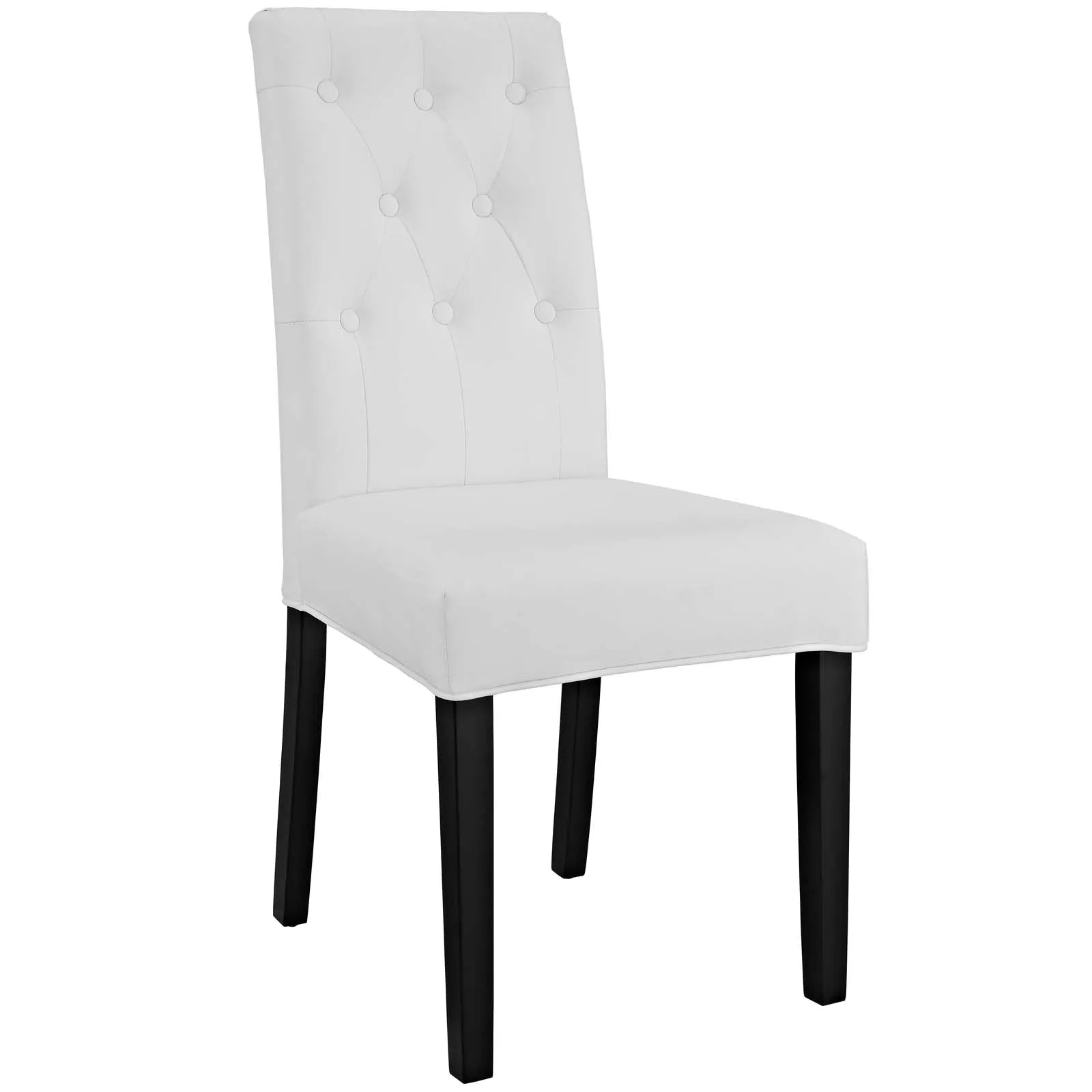 Confer Dining Side Chair Vinyl Set of 4 by Modway