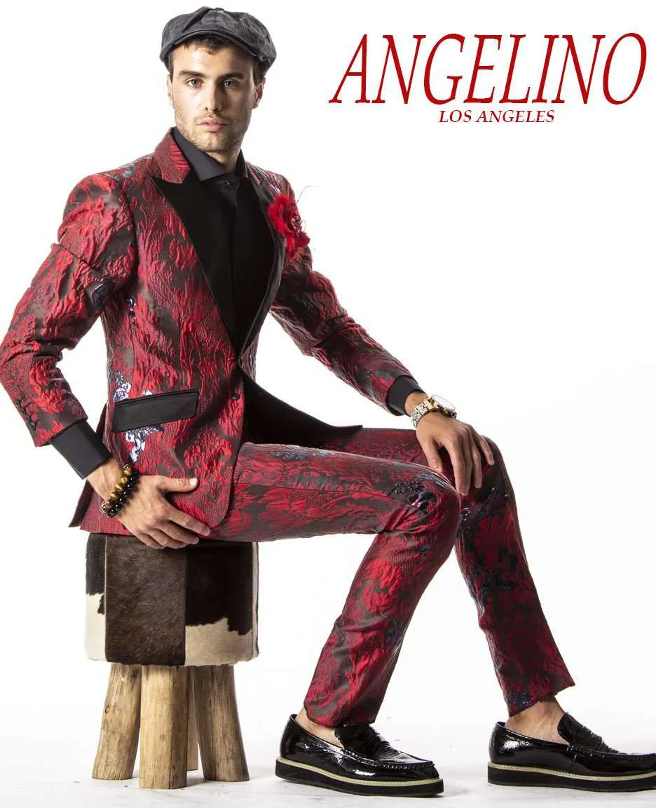 Fashion Suit for men, V Red - Fashion - prom - suits - 2020