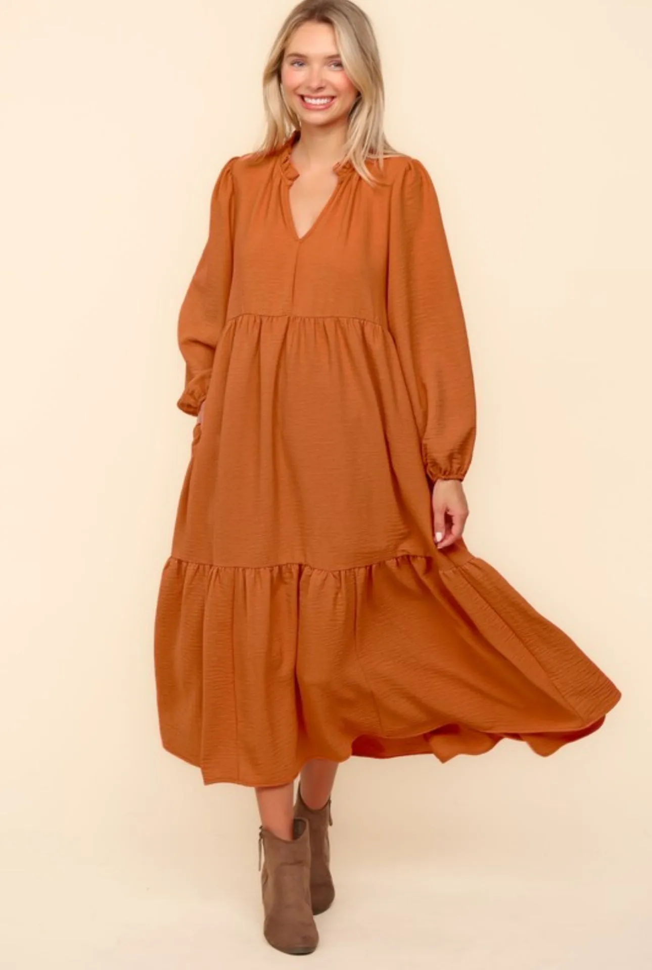 For The Love of Fall  Midi/Maxi Dress