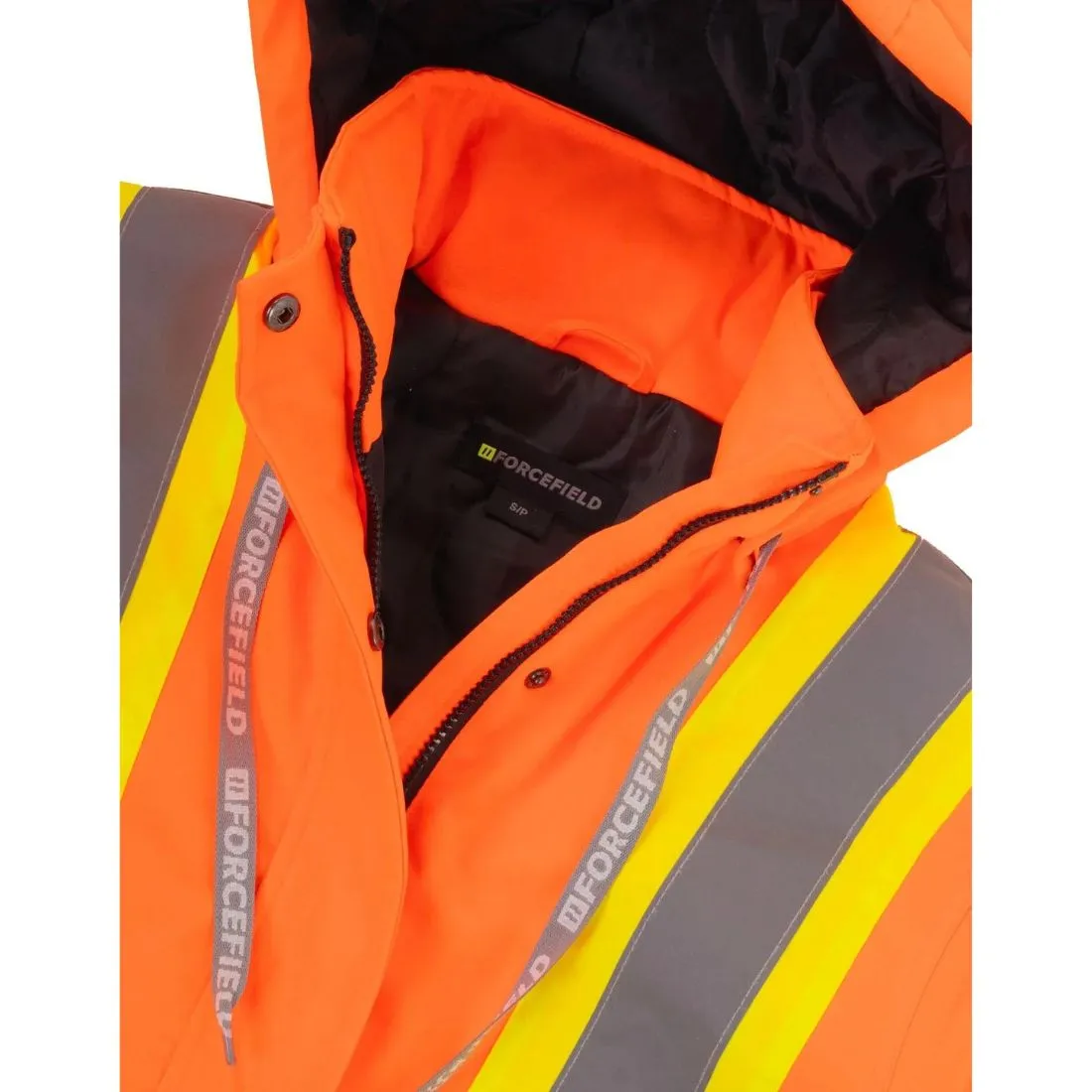 Forcefield Women's High-Visibility Winter Safety Parka - Orange