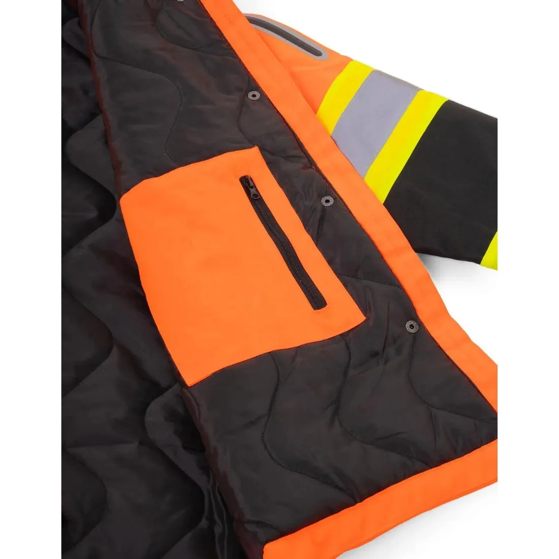 Forcefield Women's High-Visibility Winter Safety Parka - Orange