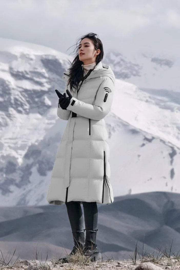 GORE-TEX® Full-Length Down Corset Jacket