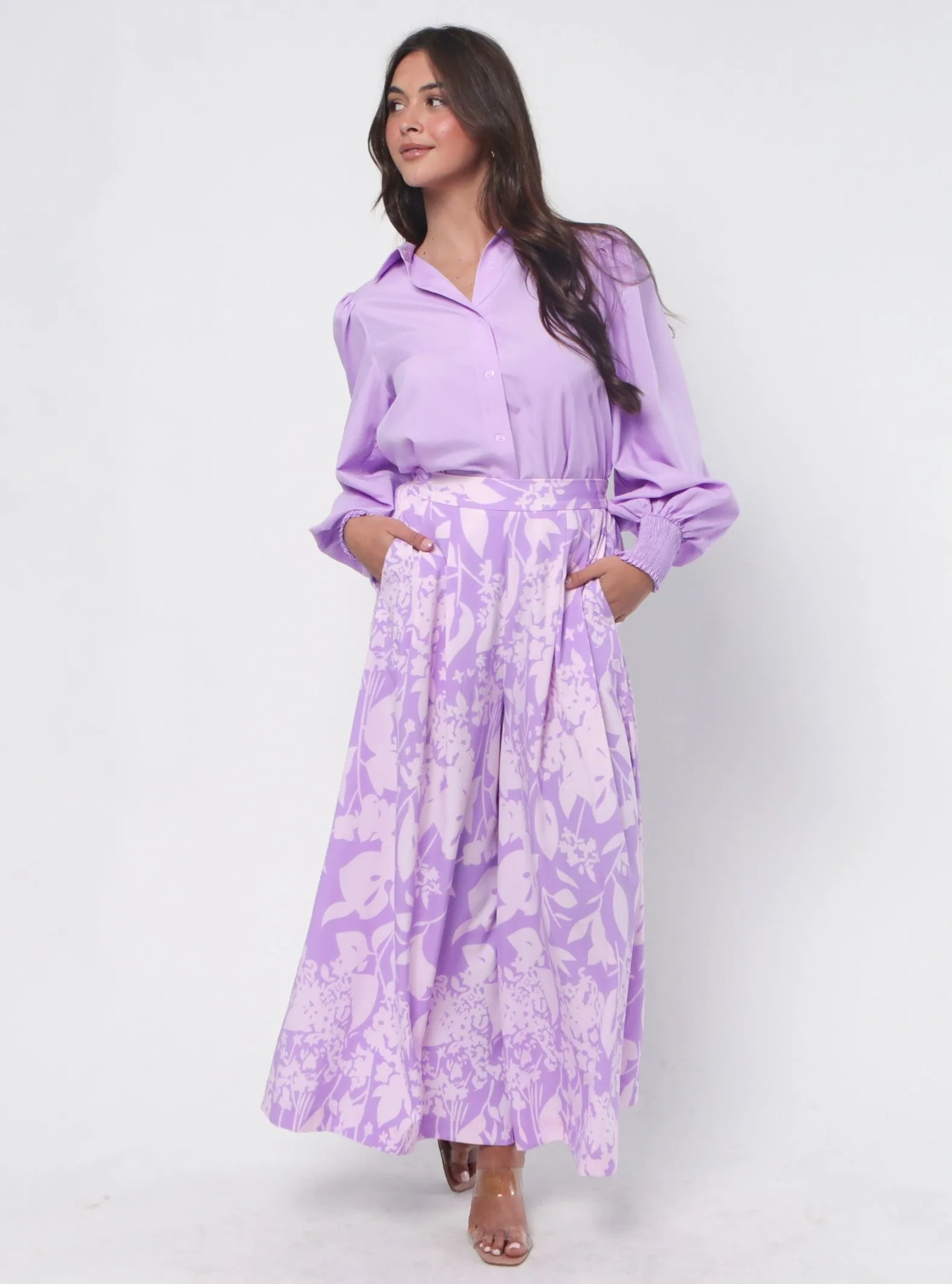 Kate Shirt - Purple