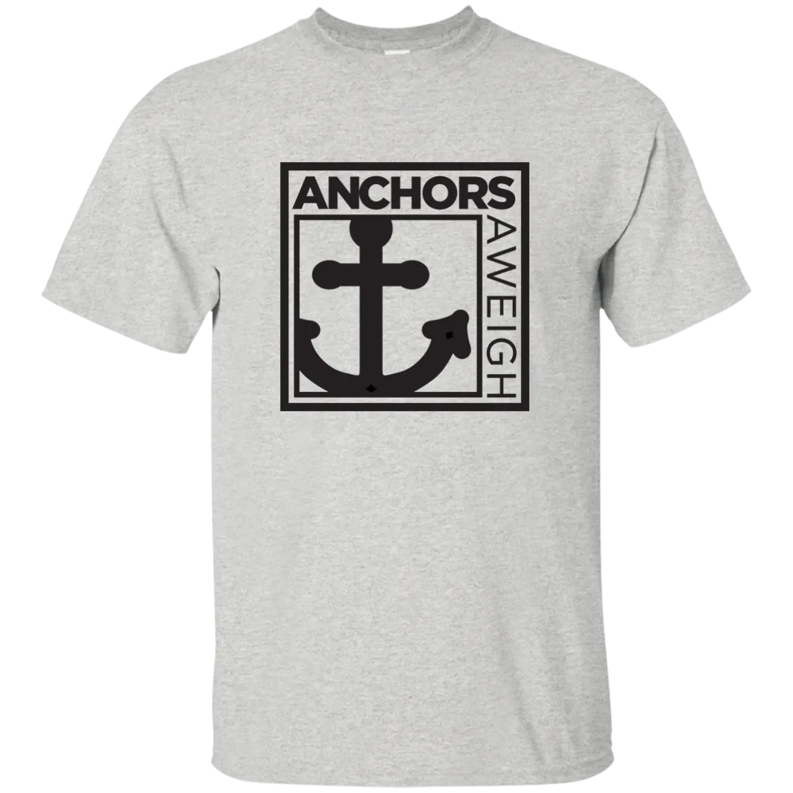 “Know Your Boat” – Anchor - White on Custom Ultra Cotton T-Shirt