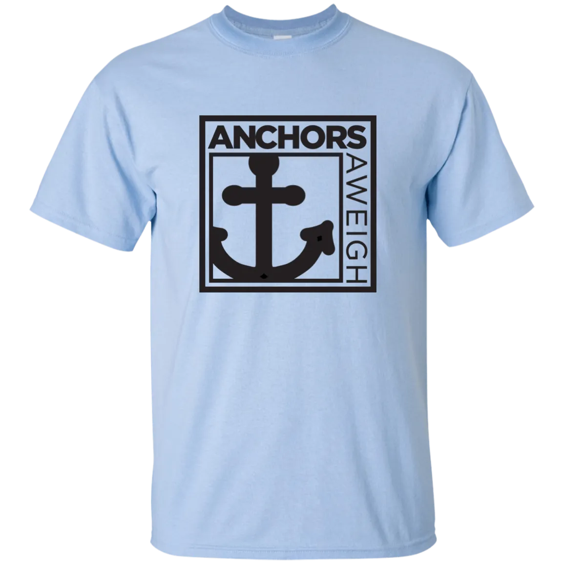 “Know Your Boat” – Anchor - White on Custom Ultra Cotton T-Shirt