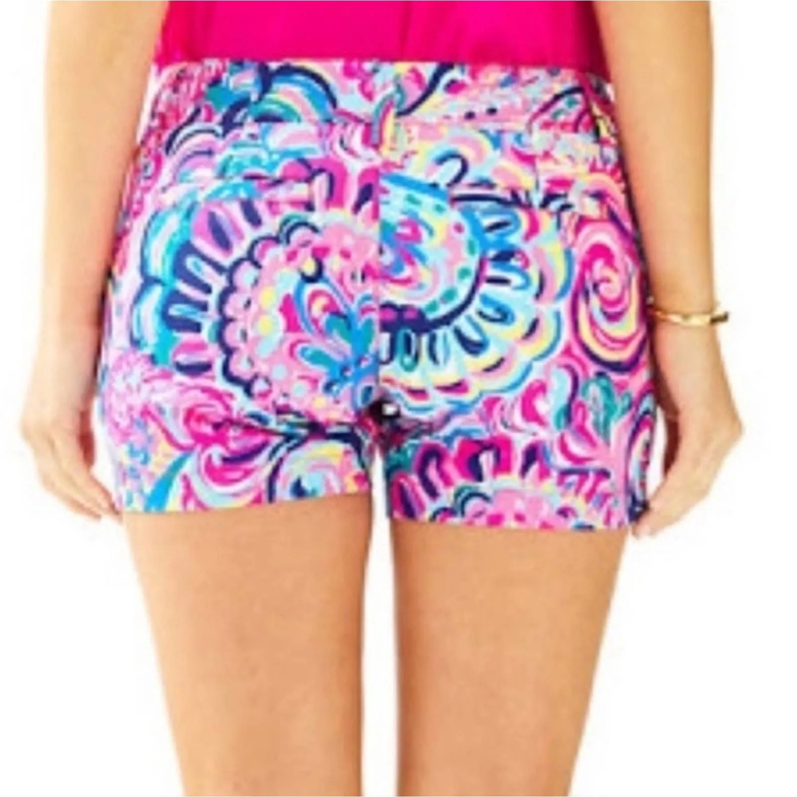 Lilly Pulitzer The Callahan Shorts Psychedelic Sunshine