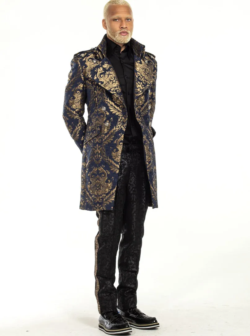 Long coat, majesty blue