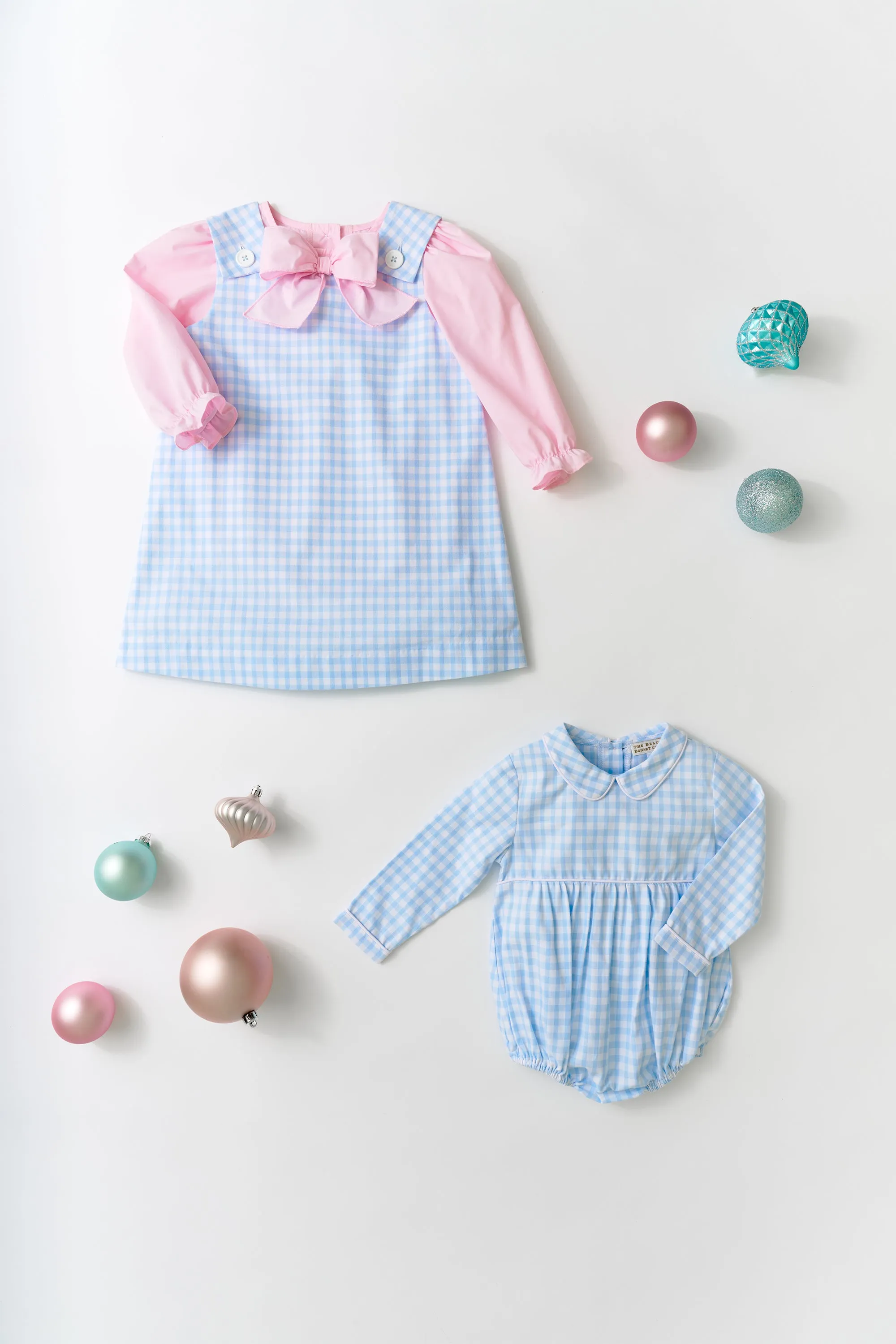 Long Sleeve Bradford Bubble (Flannel) - Beale Street Blue Gingham