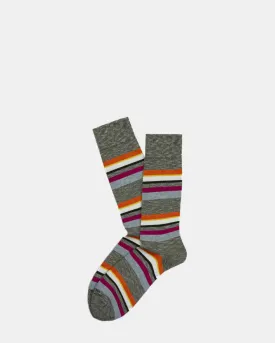 Marcoliani - Eclectic Stripes - Flannel Grey