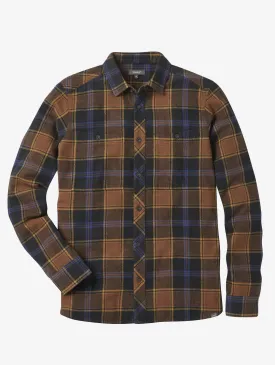 Stylish Aberfelin Mens Flannel Shirt with Plaid Pattern