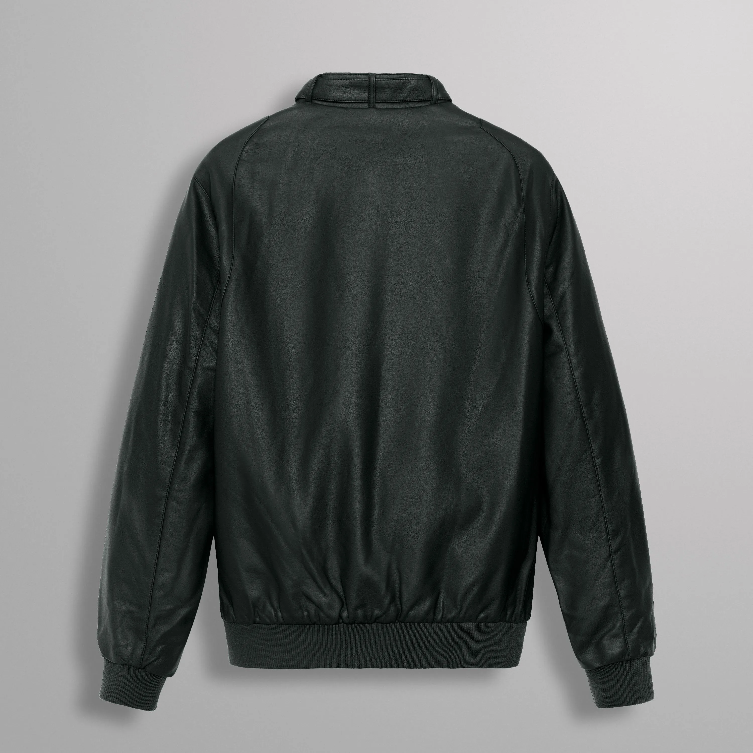 Men's Faux Leather Iconic Racer Jacket