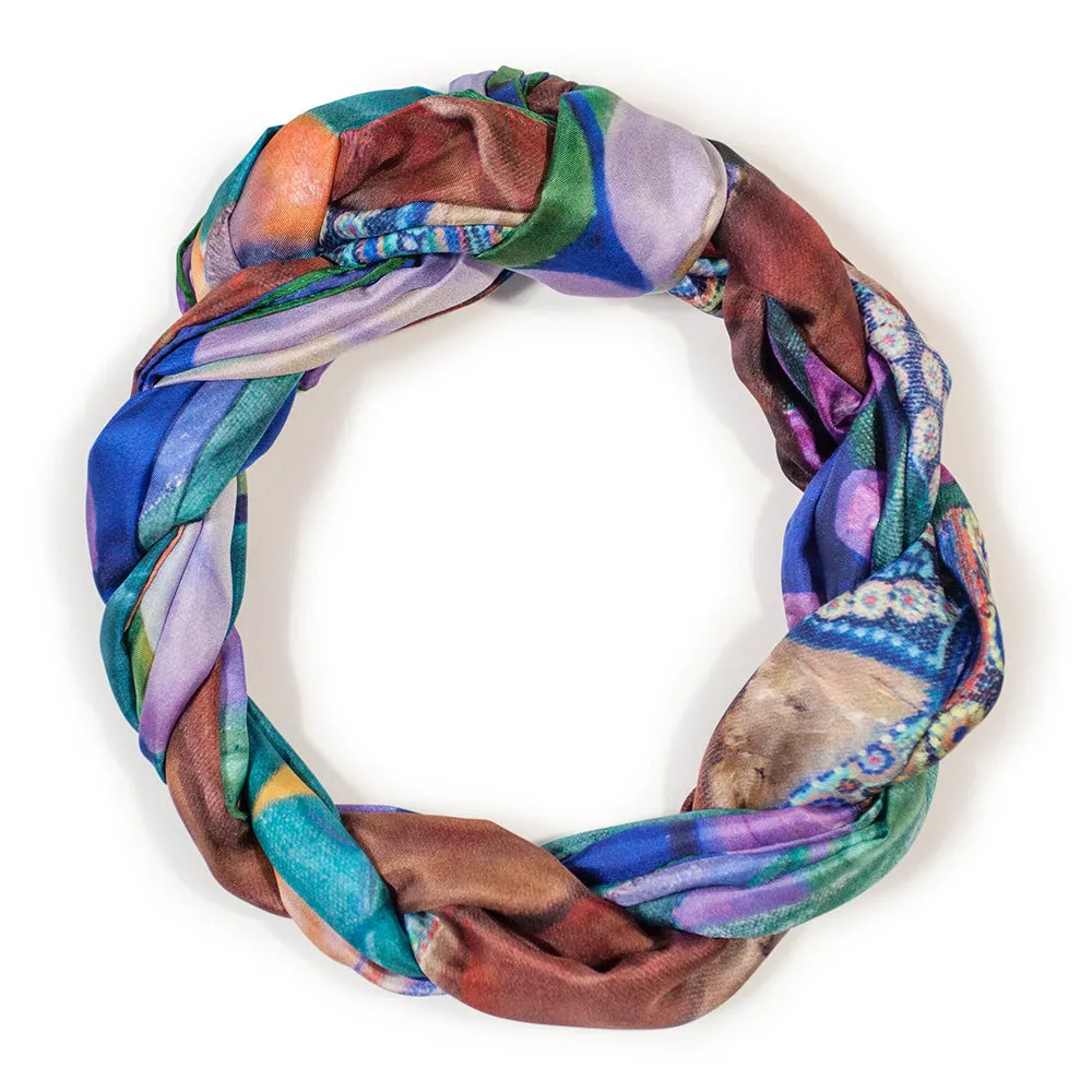 Mexico - Long Silk Scarf