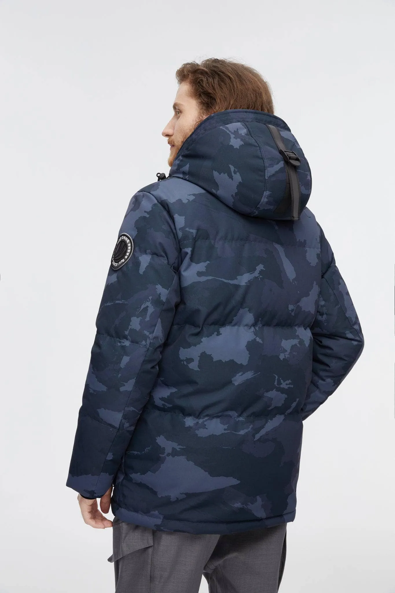 Mid-Length Goose Down Jacket