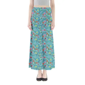 Nipin Blossom Sky Full Length Maxi Skirt