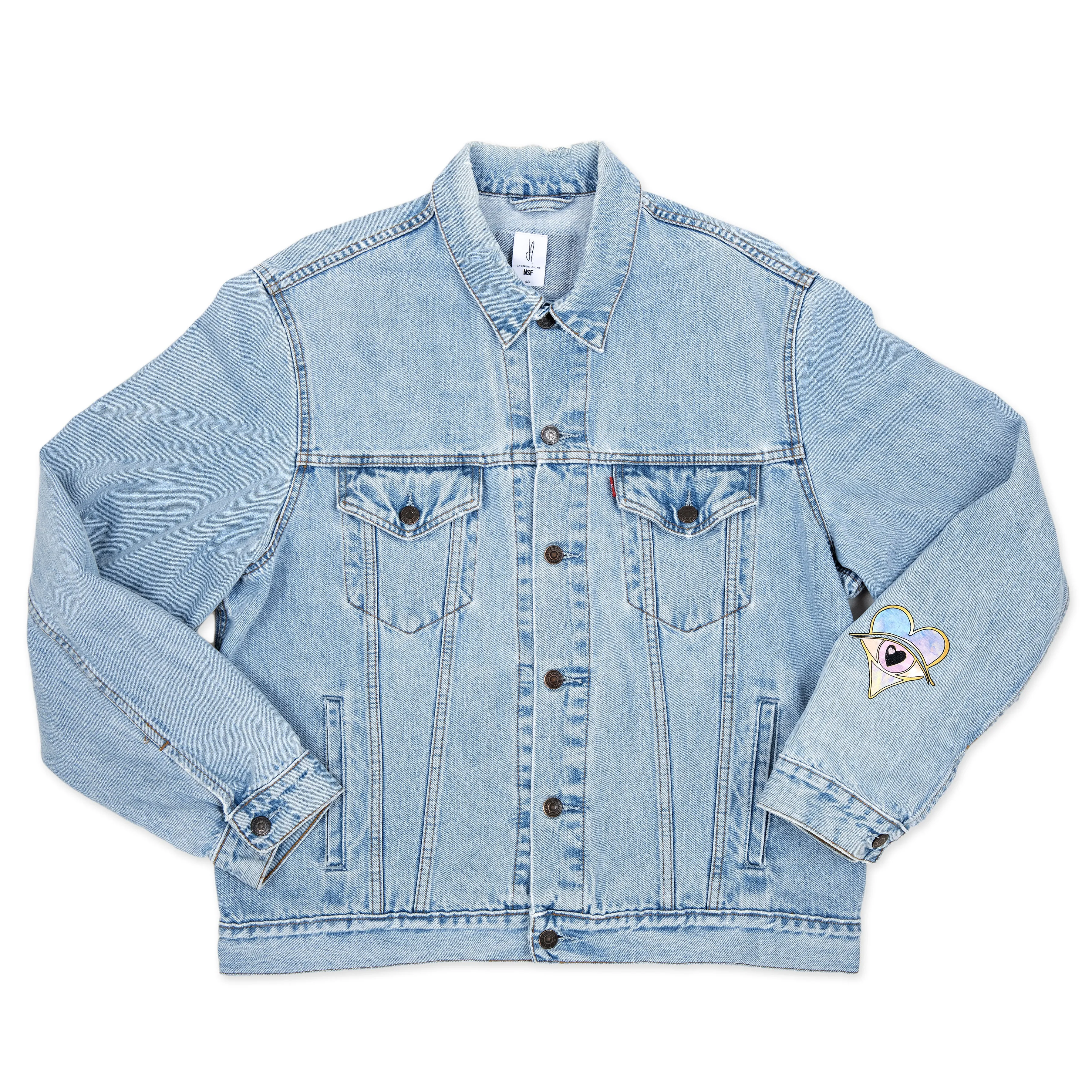 NSF x JA - VINTAGE COSMIC LOVE DENIM JACKET