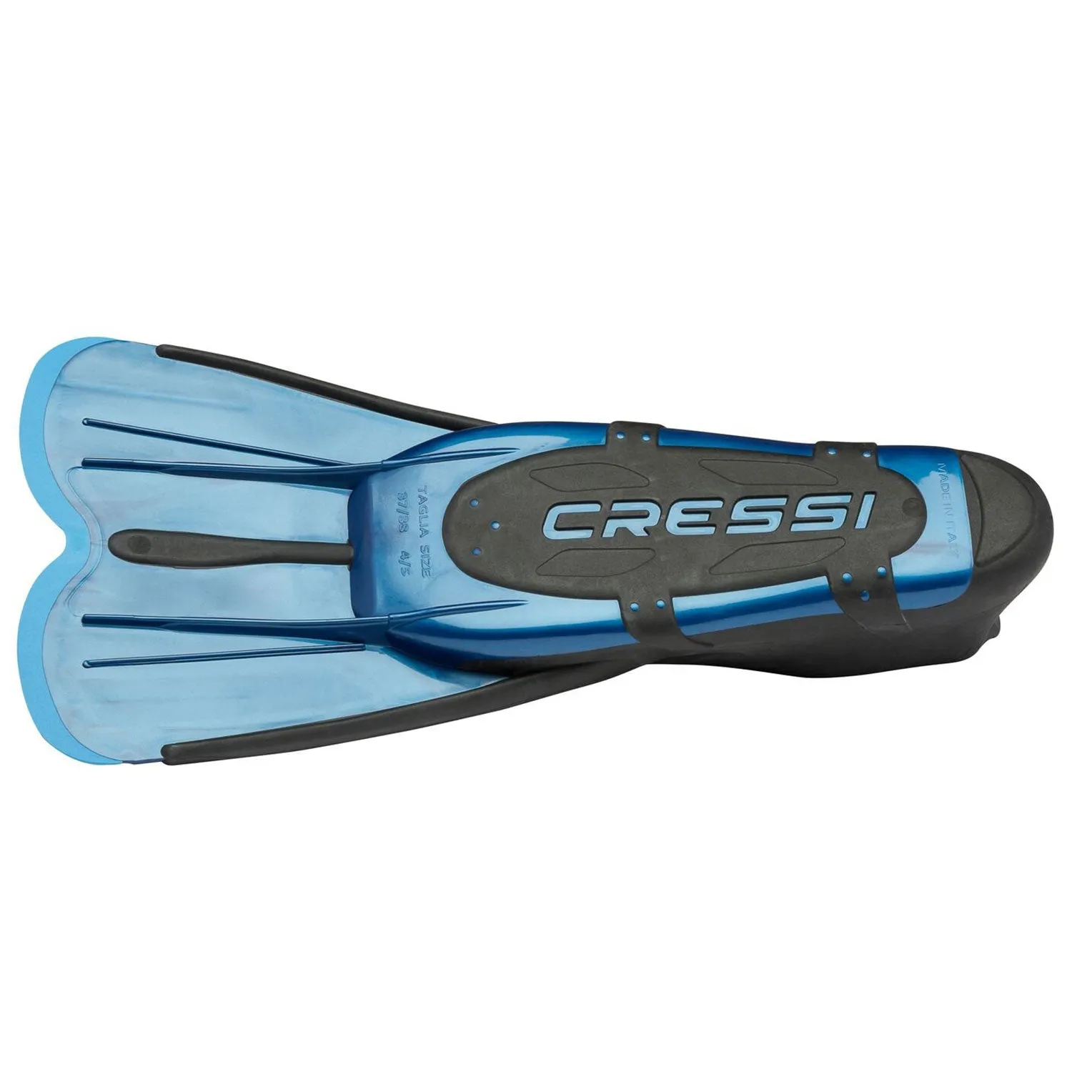 Open Box Cressi Agua Short Swim Full Foot Fins - 39/40