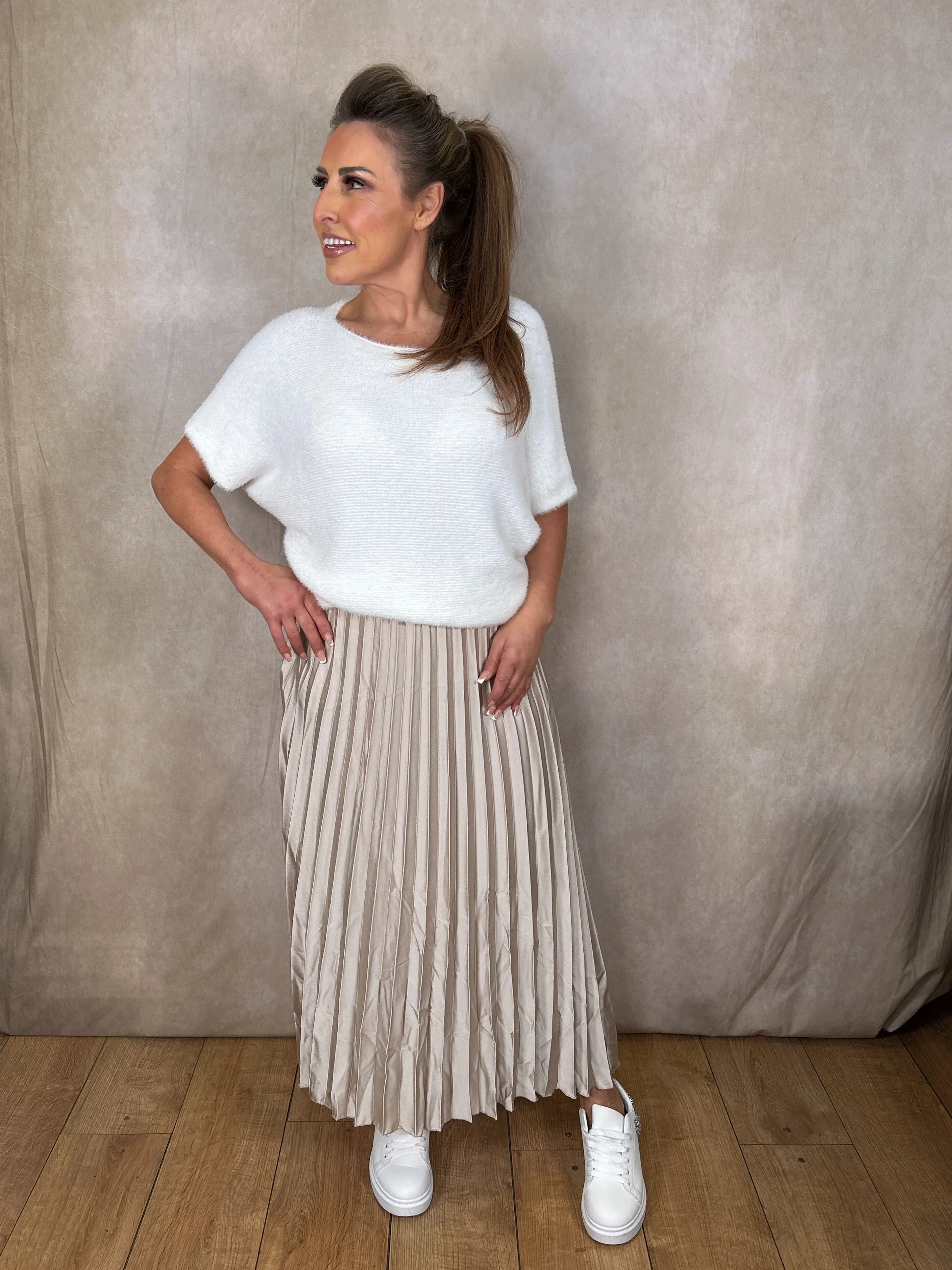 Penny Pleated Skirt