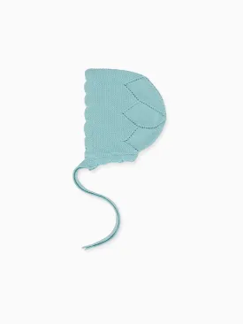 Sage Green Ramona Cashmere Baby Bonnet