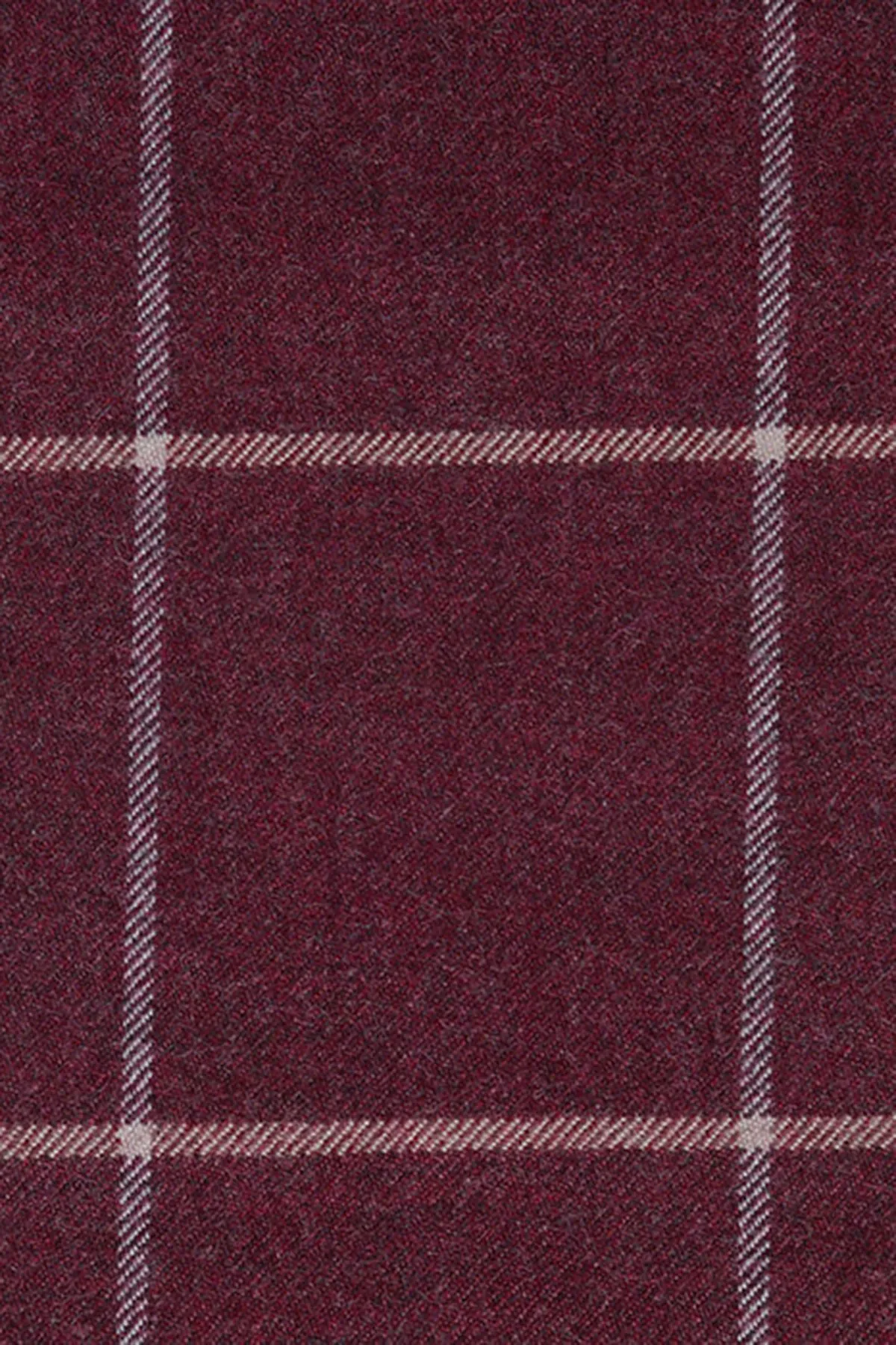 Seren Extra Fine Merino Wool Fabric | Aubergine