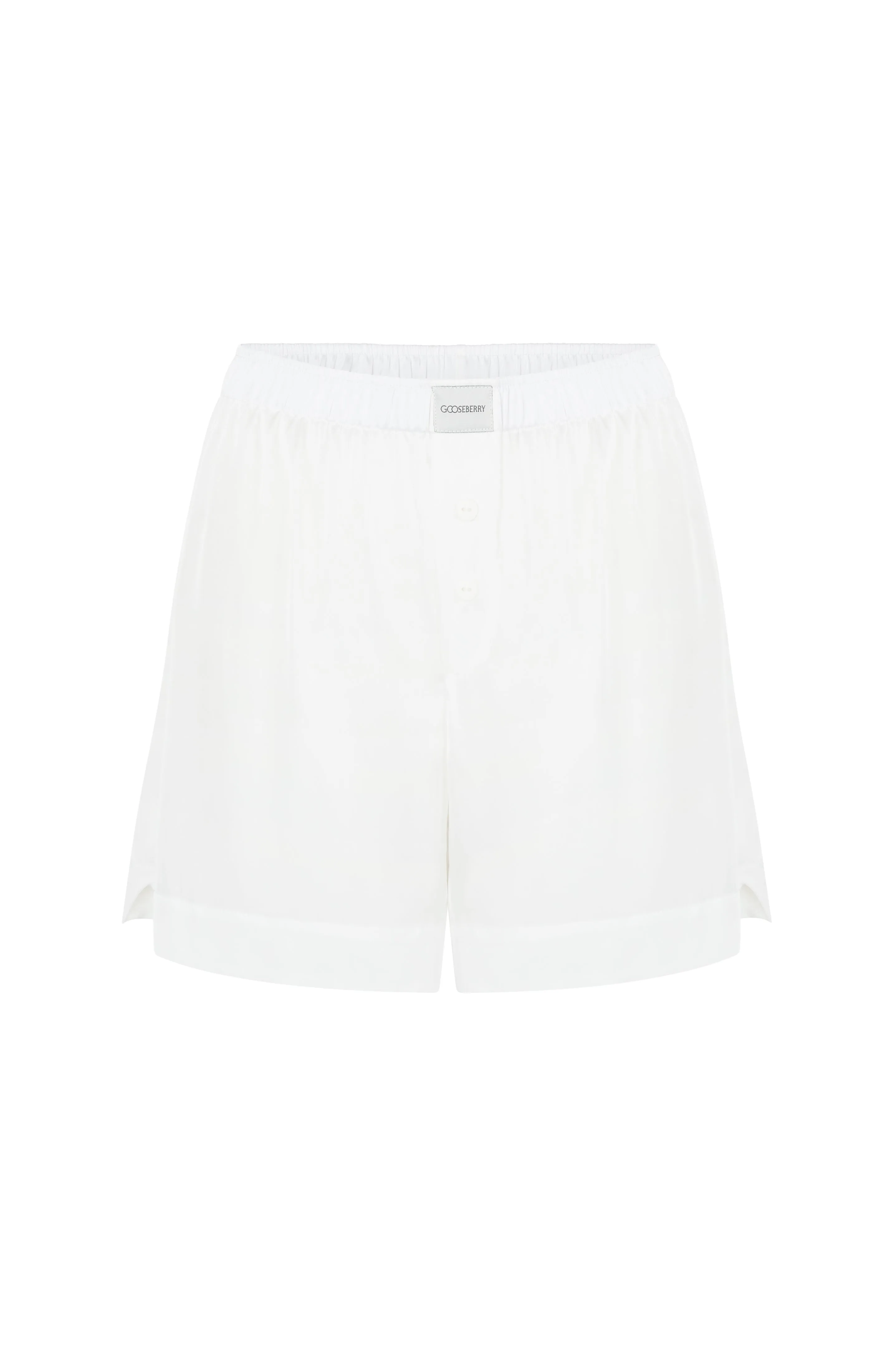 Silk Boxer White