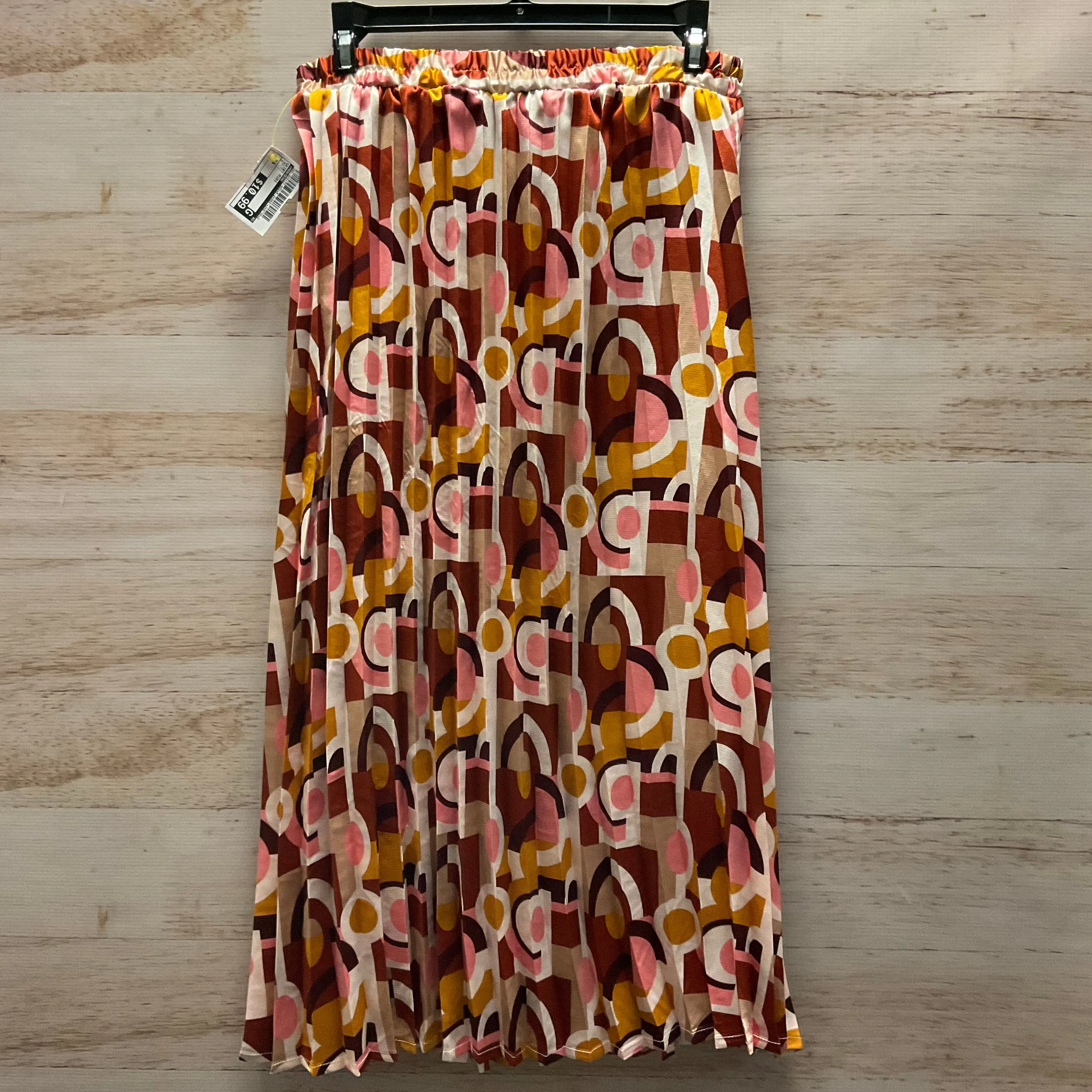 Skirt Midi By Monteau In Multi-colored, Size: S