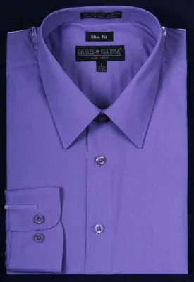 Slim Fit Dress Shirt, Lavender