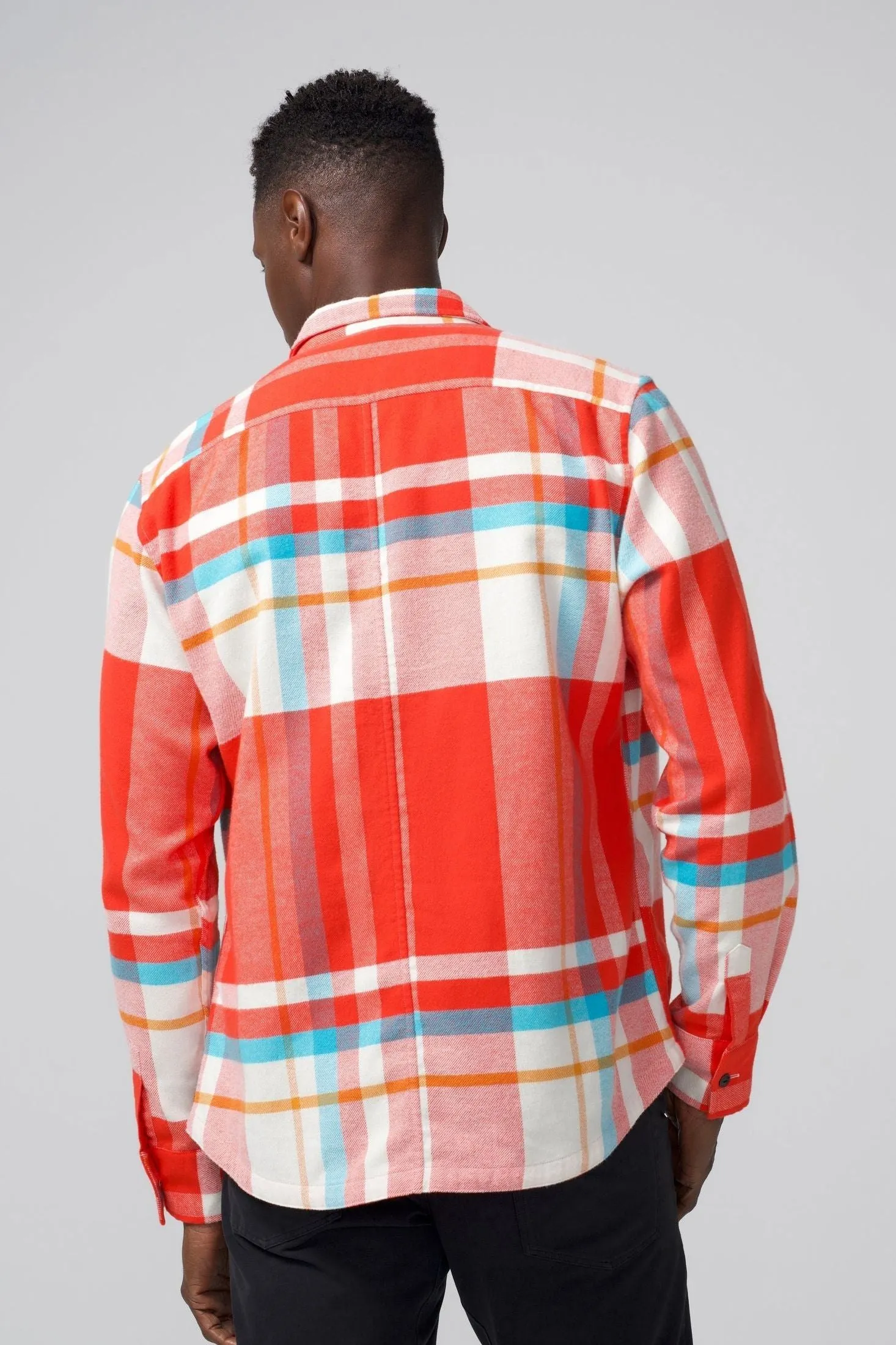 Stadium Shirt Jacket | Brushed Flannel