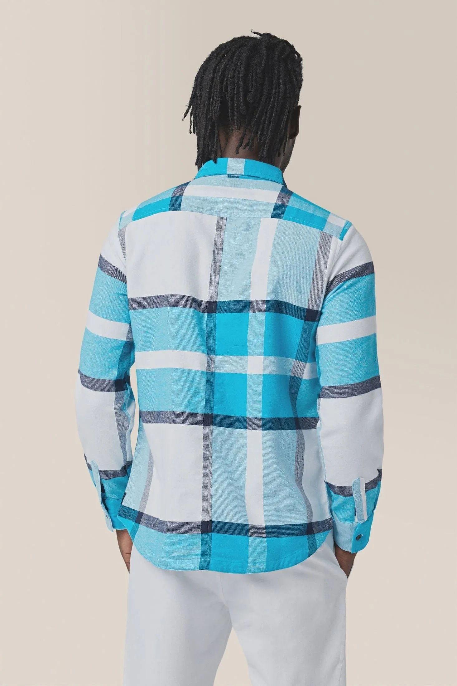 Stadium Shirt Jacket | Brushed Flannel