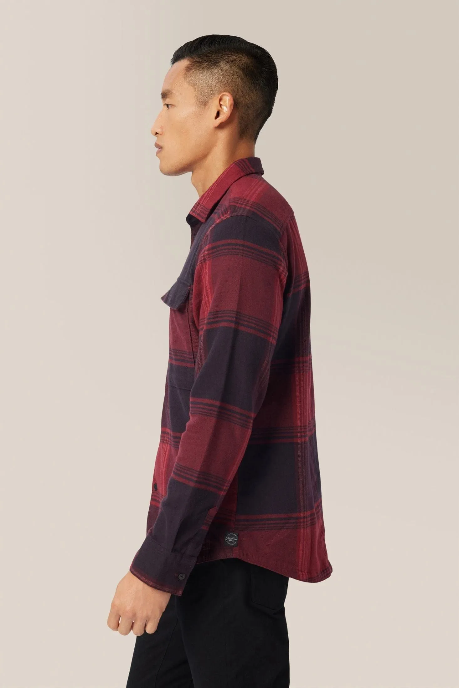 Stadium Shirt Jacket | Responsible Cotton Flannel