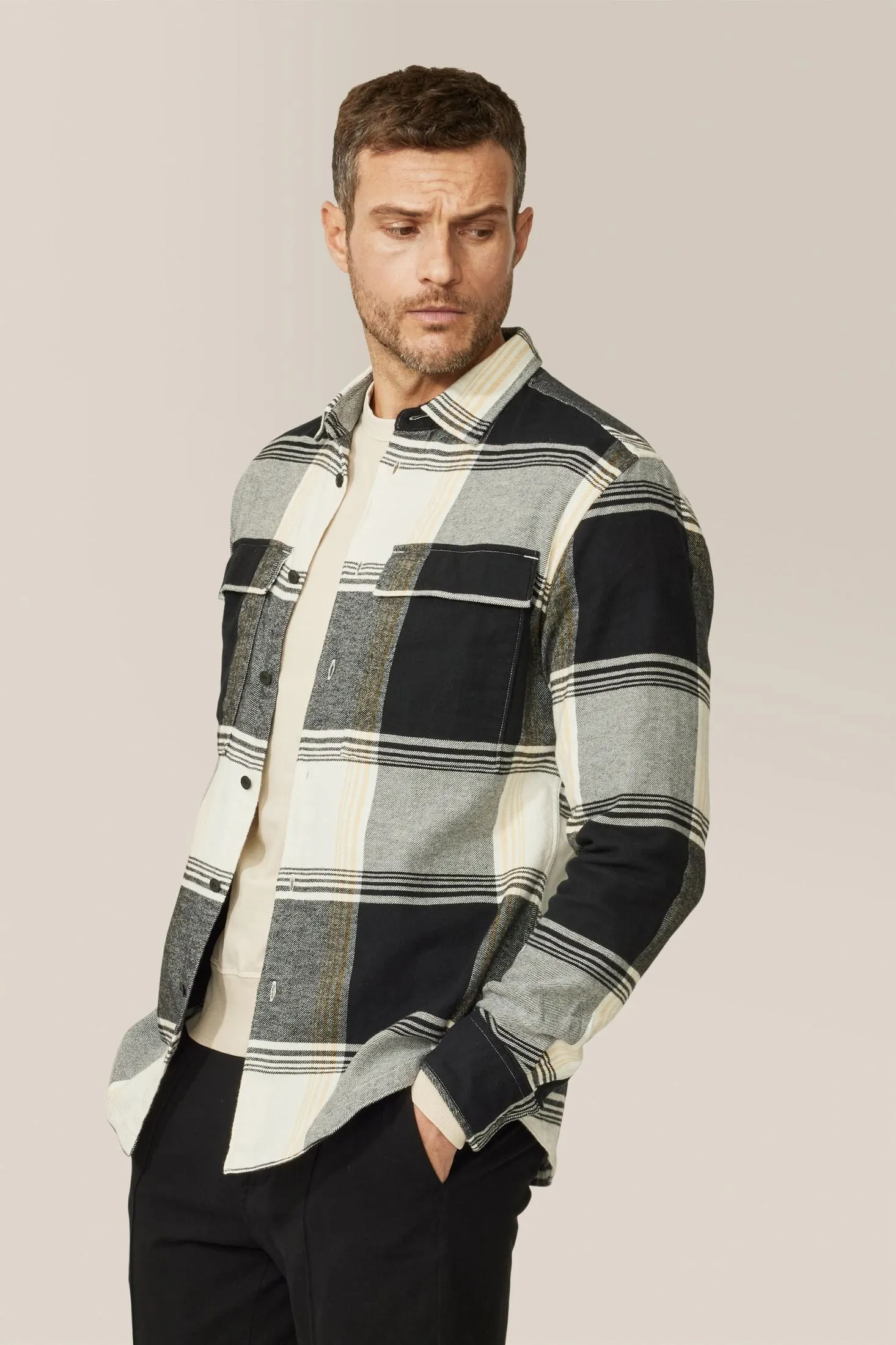 Stadium Shirt Jacket | Responsible Cotton Flannel