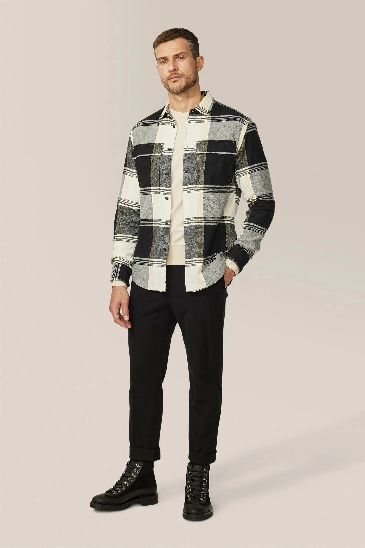 Stadium Shirt Jacket | Responsible Cotton Flannel