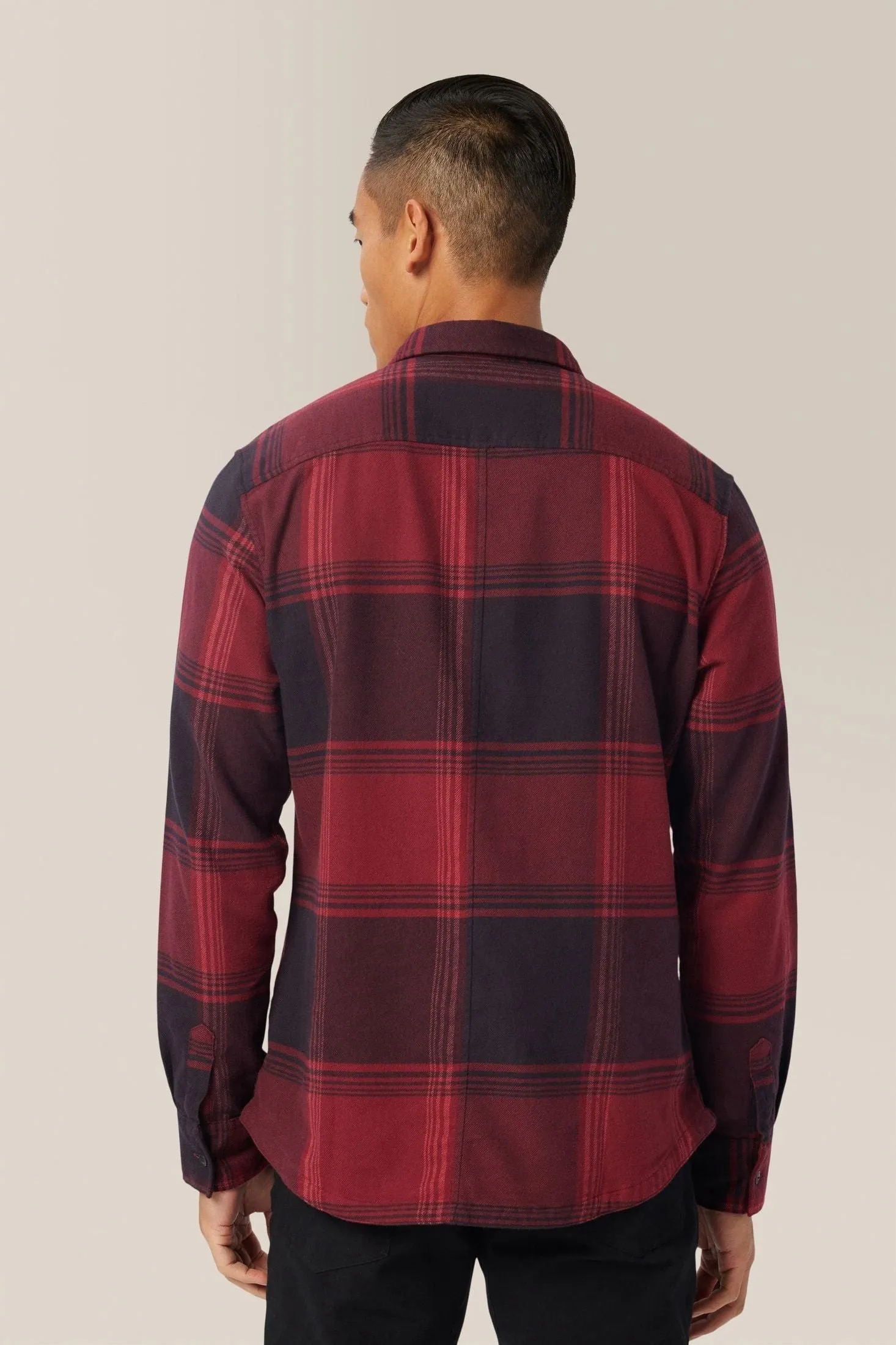 Stadium Shirt Jacket | Responsible Cotton Flannel