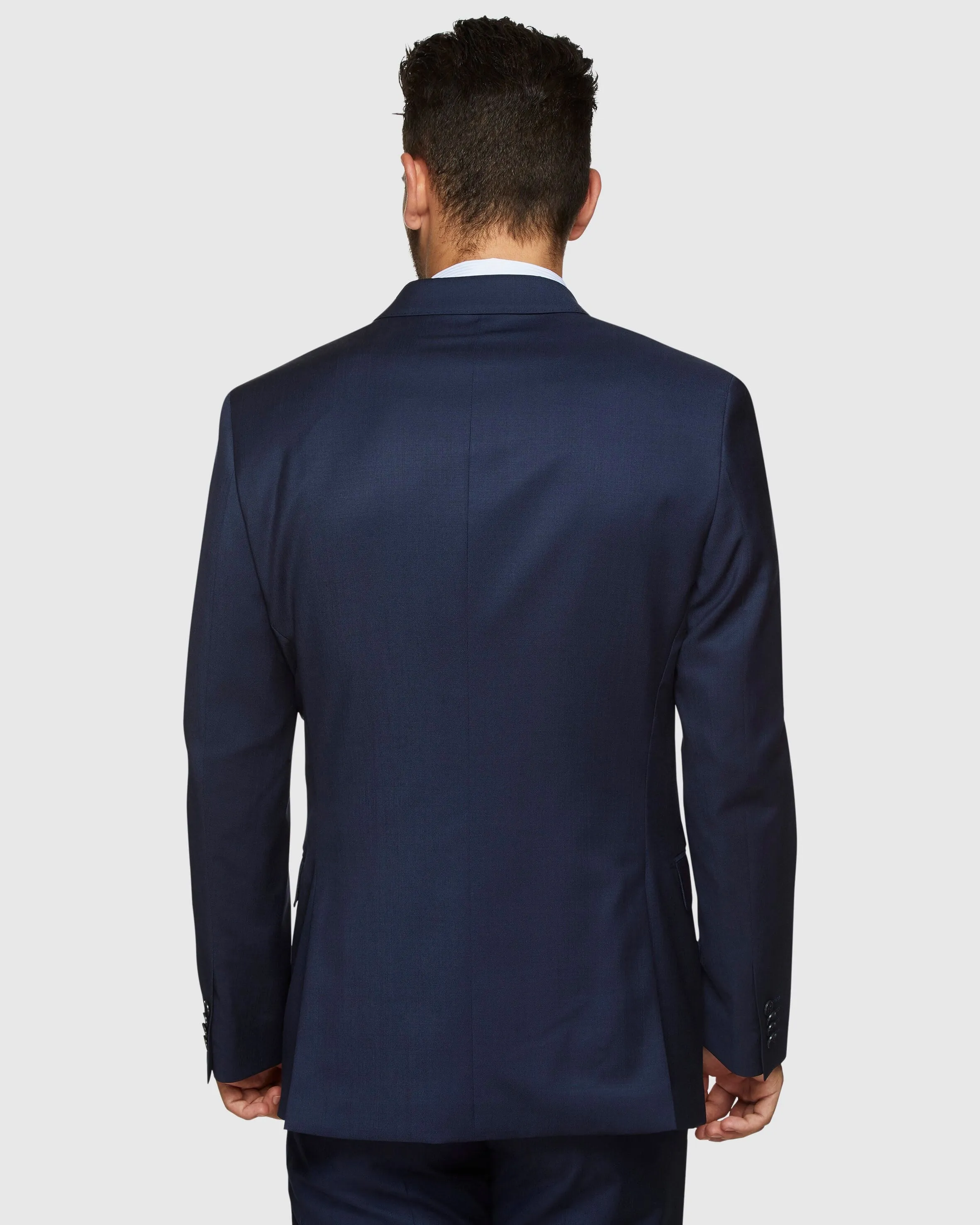 Studio Italia Blue Wool Suit Set